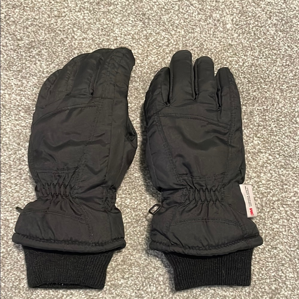 3M Thinsulate Black Winter Gloves